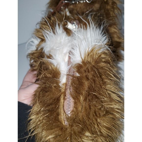 Puppy At Heart Women's Purse Handbag King Charles Spaniel Dog Plush Stuffed. - Picture 11 of 15